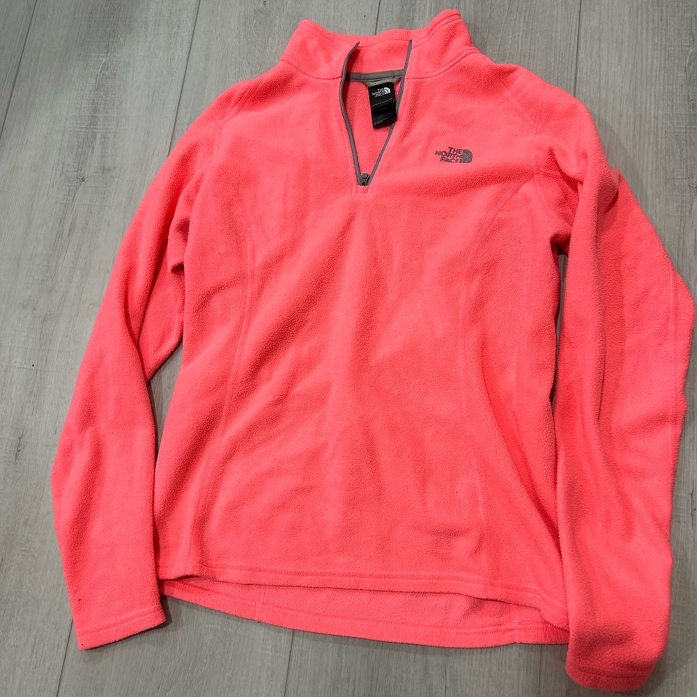 North Face quarter zip sweater